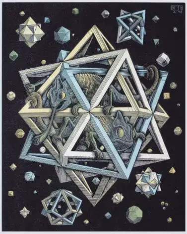 Maurits Cornelis Escher Skolastica Korkunç Maceraları